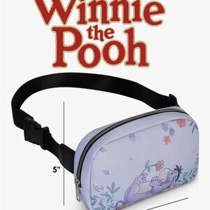 Disney Winnie the Pooh Eyore Purple Crossbody Bag